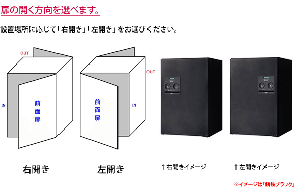 宅配ボックスコンボミドル(後出)の荷物受取可能な最大サイズは幅340mm×高さ500mm×奥行360mmです。